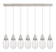 Innovations - 127-450-1P-PN-G450-6SCL - LED Linear Pendant - Downtown Urban - Polished Nickel