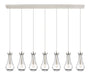 Innovations - 127-451-1P-PN-G451-5CL - LED Linear Pendant - Downtown Urban - Polished Nickel