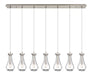 Innovations - 127-451-1P-SN-G451-5CL - LED Linear Pendant - Downtown Urban - Brushed Satin Nickel