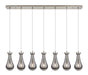 Innovations - 127-451-1P-SN-G451-5SM - LED Linear Pendant - Downtown Urban - Brushed Satin Nickel