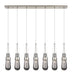 Innovations - 127-452-1P-SN-G452-4SM - LED Linear Pendant - Downtown Urban - Brushed Satin Nickel