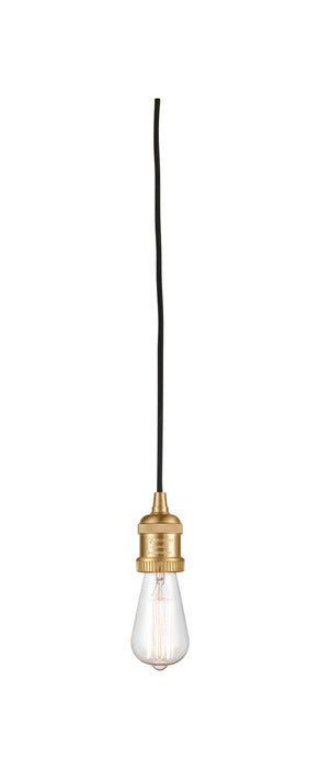 Innovations - 199-SG - One Light Cord Set - Franklin Restoration - Satin Gold