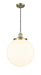 Innovations - 201C-AB-G201-14 - One Light Mini Pendant - Franklin Restoration - Antique Brass