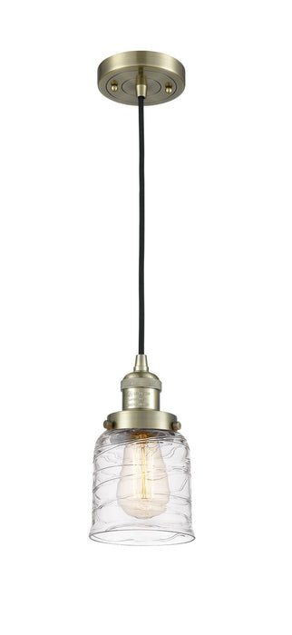 Innovations - 201C-AB-G513 - One Light Mini Pendant - Franklin Restoration - Antique Brass