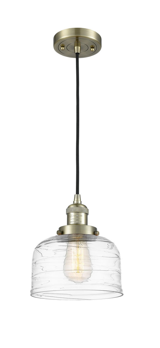 Innovations - 201C-AB-G713-LED - LED Mini Pendant - Franklin Restoration - Antique Brass