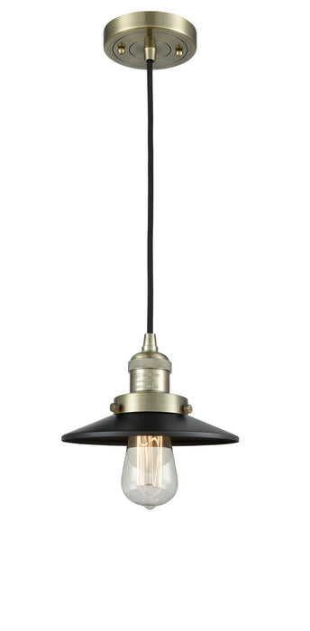 Innovations - 201C-AB-M6 - One Light Mini Pendant - Franklin Restoration - Antique Brass