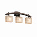 Justice Designs - ALR-8593-55-DBRZ-LED3-2100 - LED Bath Bar - Alabaster Rocks - Dark Bronze