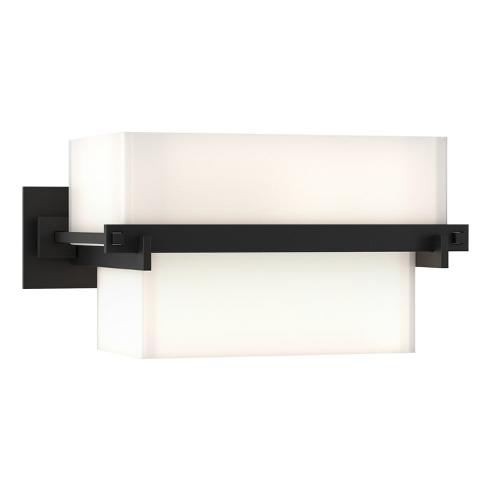 Hubbardton Forge - 207821-SKT-10-GG0105 - Two Light Wall Sconce - Kakomi - Black