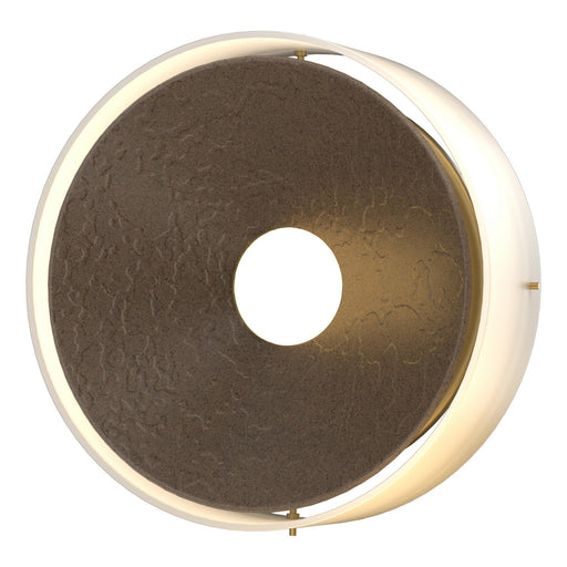Hubbardton Forge - 213310-SKT-05-GG0346 - Four Light Wall Sconce - Oculus - Bronze