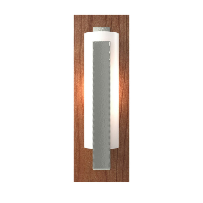 Hubbardton Forge - 217186-SKT-85-CH-GG0065 - One Light Wall Sconce - Vertical Bar - Sterling