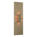 Hubbardton Forge - 217520-SKT-84-ZB0273 - One Light Wall Sconce - Aperture - Soft Gold