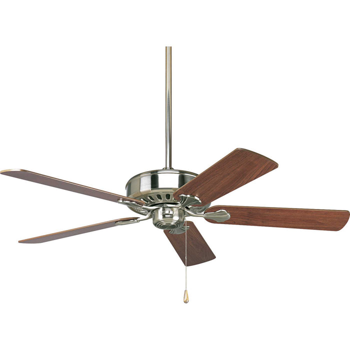 Progress Lighting - P2503-09 - 52" Ceiling Fan - AirPro Performance - Brushed Nickel