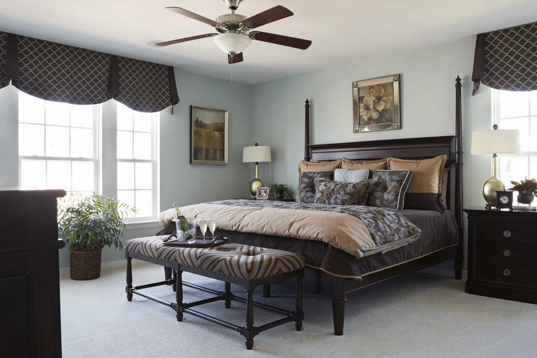 Progress Lighting - P2503-09 - 52" Ceiling Fan - AirPro Performance - Brushed Nickel