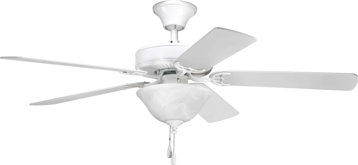 Progress Lighting - P2501-30 - 52"Ceiling Fan - Airpro Builder - White