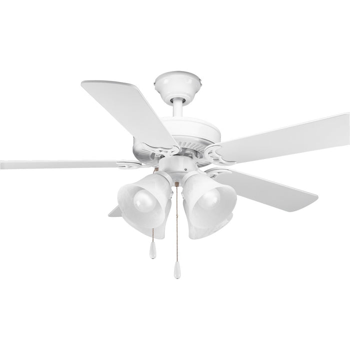 Progress Lighting - P2500-30 - 42 Inch Ceiling Fan - Airpro Builder - White