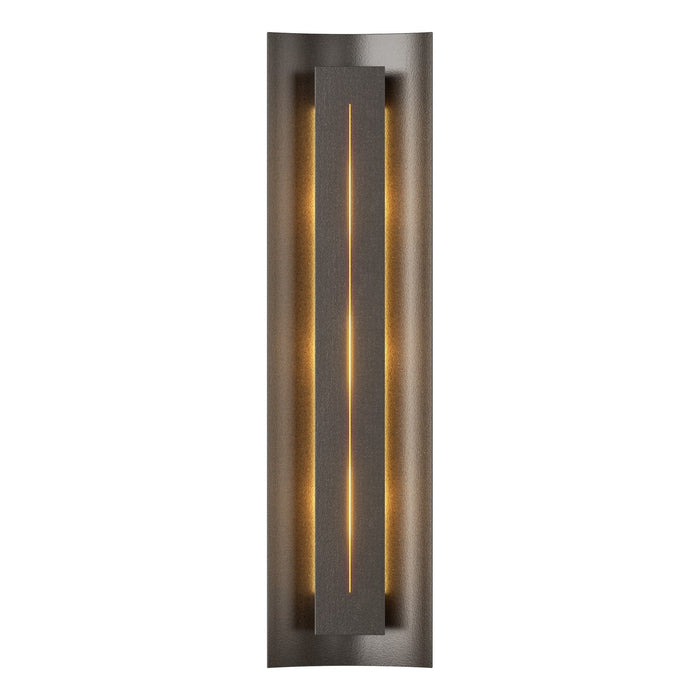Hubbardton Forge - 217635-SKT-14-CC0205 - Three Light Wall Sconce - Gallery - Oil Rubbed Bronze