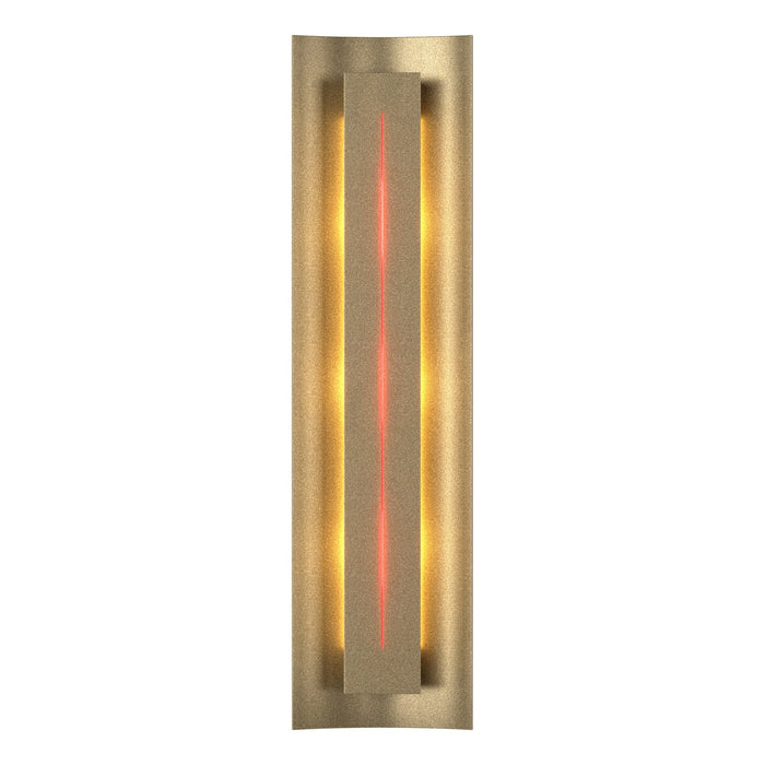 Hubbardton Forge - 217635-SKT-84-RR0205 - Three Light Wall Sconce - Gallery - Soft Gold