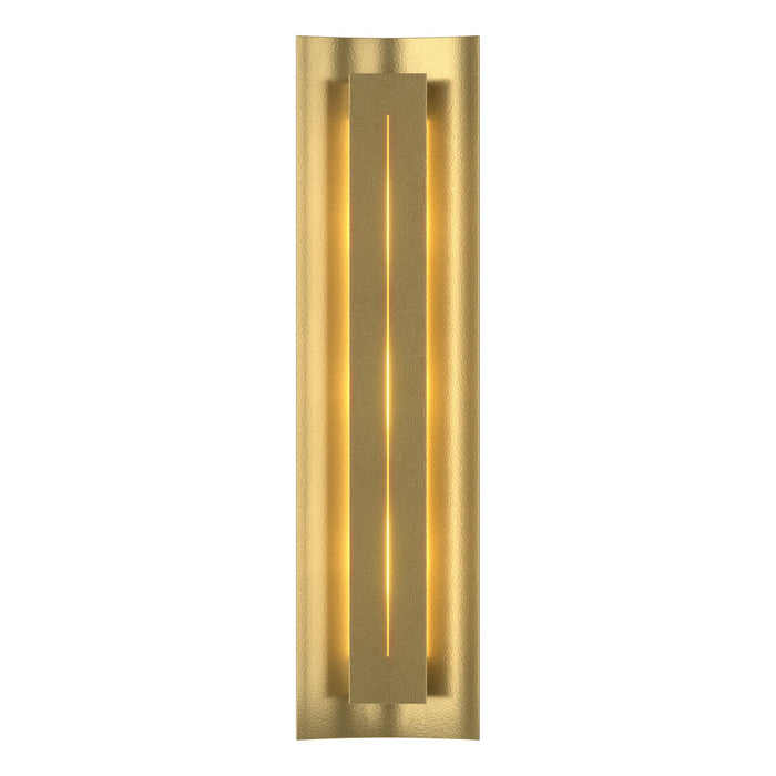 Hubbardton Forge - 217635-SKT-86-CC0205 - Three Light Wall Sconce - Gallery - Modern Brass