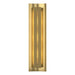 Hubbardton Forge - 217635-SKT-86-CC0205 - Three Light Wall Sconce - Gallery - Modern Brass