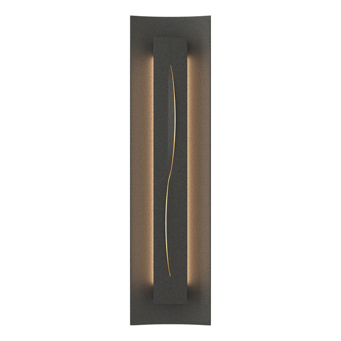 Hubbardton Forge - 217640-SKT-20-CC0206 - Three Light Wall Sconce - Gallery - Natural Iron