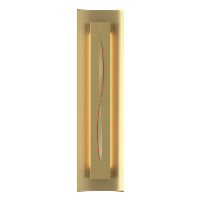 Hubbardton Forge - 217640-SKT-86-RR0206 - Three Light Wall Sconce - Gallery - Modern Brass
