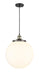 Innovations - 201C-BAB-G201-14 - One Light Mini Pendant - Franklin Restoration - Black Antique Brass