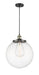 Innovations - 201C-BAB-G202-14 - One Light Mini Pendant - Franklin Restoration - Black Antique Brass