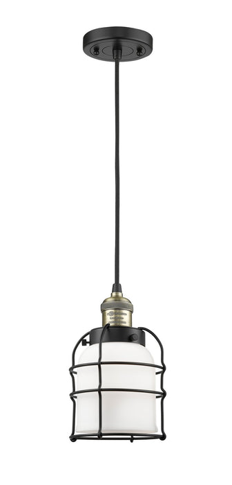 Innovations - 201C-BAB-G51-CE - One Light Mini Pendant - Franklin Restoration - Black Antique Brass