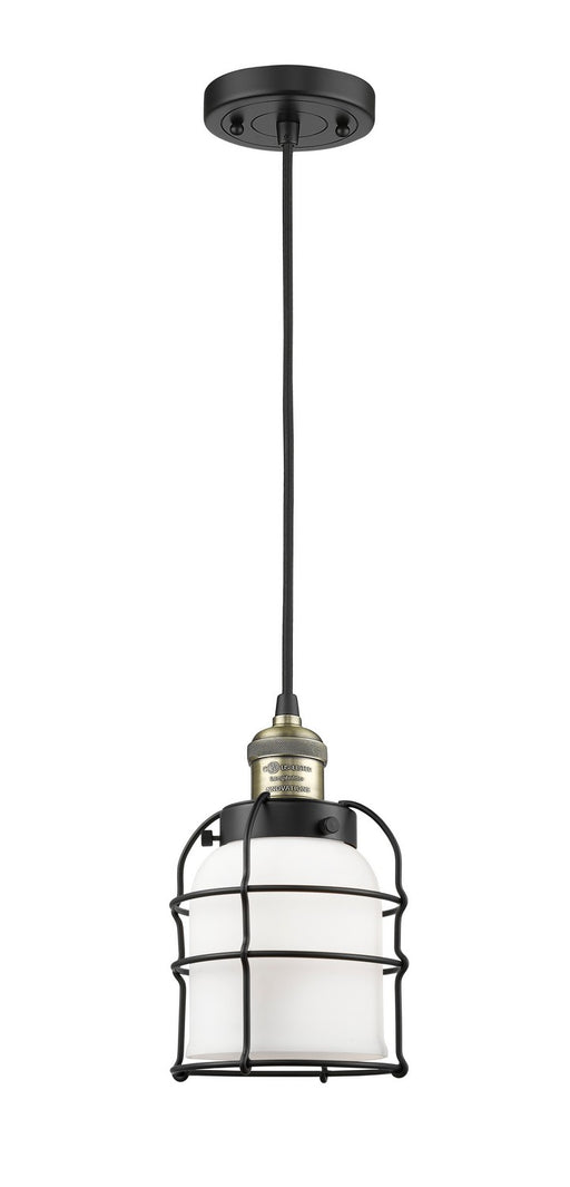 Innovations - 201C-BAB-G51-CE-LED - LED Mini Pendant - Franklin Restoration - Black Antique Brass