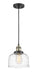 Innovations - 201C-BAB-G713 - One Light Mini Pendant - Franklin Restoration - Black Antique Brass