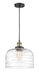 Innovations - 201C-BAB-G713-L - One Light Mini Pendant - Franklin Restoration - Black Antique Brass