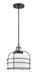 Innovations - 201C-BAB-G71-CE - One Light Mini Pendant - Franklin Restoration - Black Antique Brass