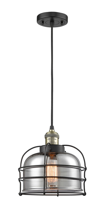 Innovations - 201C-BAB-G73-CE - One Light Mini Pendant - Franklin Restoration - Black Antique Brass