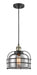 Innovations - 201C-BAB-G73-CE - One Light Mini Pendant - Franklin Restoration - Black Antique Brass