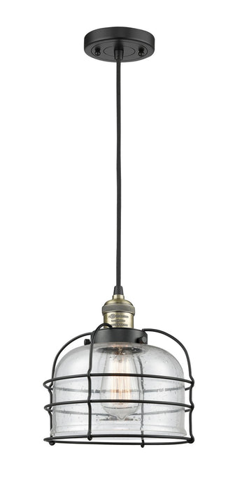 Innovations - 201C-BAB-G74-CE - One Light Mini Pendant - Franklin Restoration - Black Antique Brass