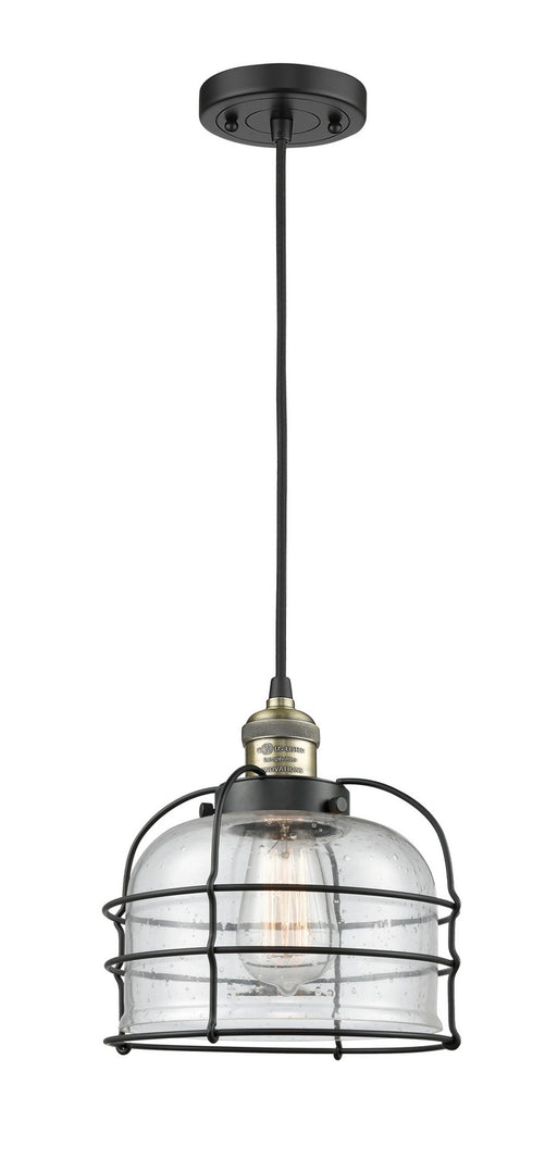 Innovations - 201C-BAB-G74-CE-LED - LED Mini Pendant - Franklin Restoration - Black Antique Brass