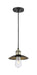 Innovations - 201C-BAB-M17-BK - LED Mini Pendant - Franklin Restoration - Black Antique Brass