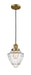 Innovations - 201C-BB-G664-7 - One Light Mini Pendant - Franklin Restoration - Brushed Brass