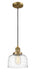 Innovations - 201C-BB-G713 - One Light Mini Pendant - Franklin Restoration - Brushed Brass