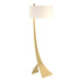 Hubbardton Forge - 232666-SKT-86-SE1995 - One Light Floor Lamp - Stasis - Modern Brass