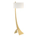 Hubbardton Forge - 232666-SKT-86-SF1995 - One Light Floor Lamp - Stasis - Modern Brass