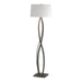 Hubbardton Forge - 232686-SKT-20-SF1894 - One Light Floor Lamp - Almost Infinity - Natural Iron