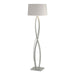 Hubbardton Forge - 232686-SKT-82-SE1894 - One Light Floor Lamp - Almost Infinity - Vintage Platinum