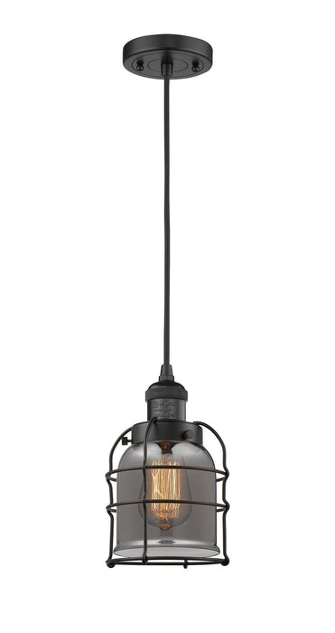 Innovations - 201C-BK-G53-CE - One Light Mini Pendant - Franklin Restoration - Matte Black