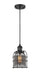 Innovations - 201C-BK-G53-CE - One Light Mini Pendant - Franklin Restoration - Matte Black