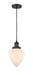 Innovations - 201C-BK-G661-7 - One Light Mini Pendant - Franklin Restoration - Matte Black