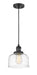 Innovations - 201C-BK-G713 - One Light Mini Pendant - Franklin Restoration - Matte Black