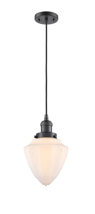 Innovations - 201C-OB-G661-7 - One Light Mini Pendant - Franklin Restoration - Oil Rubbed Bronze