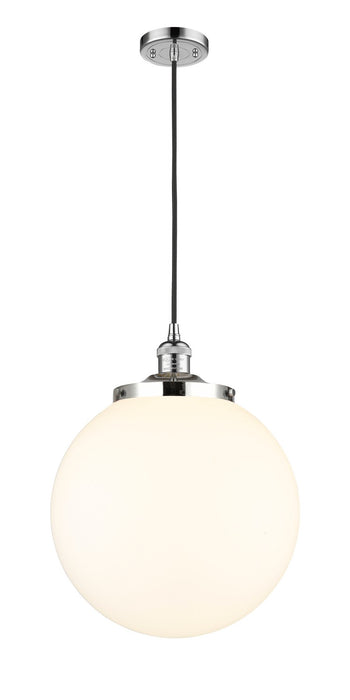 Innovations - 201C-PC-G201-14 - One Light Mini Pendant - Franklin Restoration - Polished Chrome