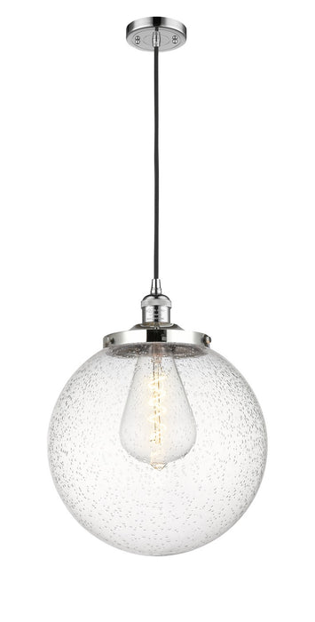 Innovations - 201C-PC-G204-14 - One Light Mini Pendant - Franklin Restoration - Polished Chrome